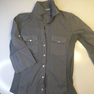 JAMES PERSE Gray Shirt Size 2